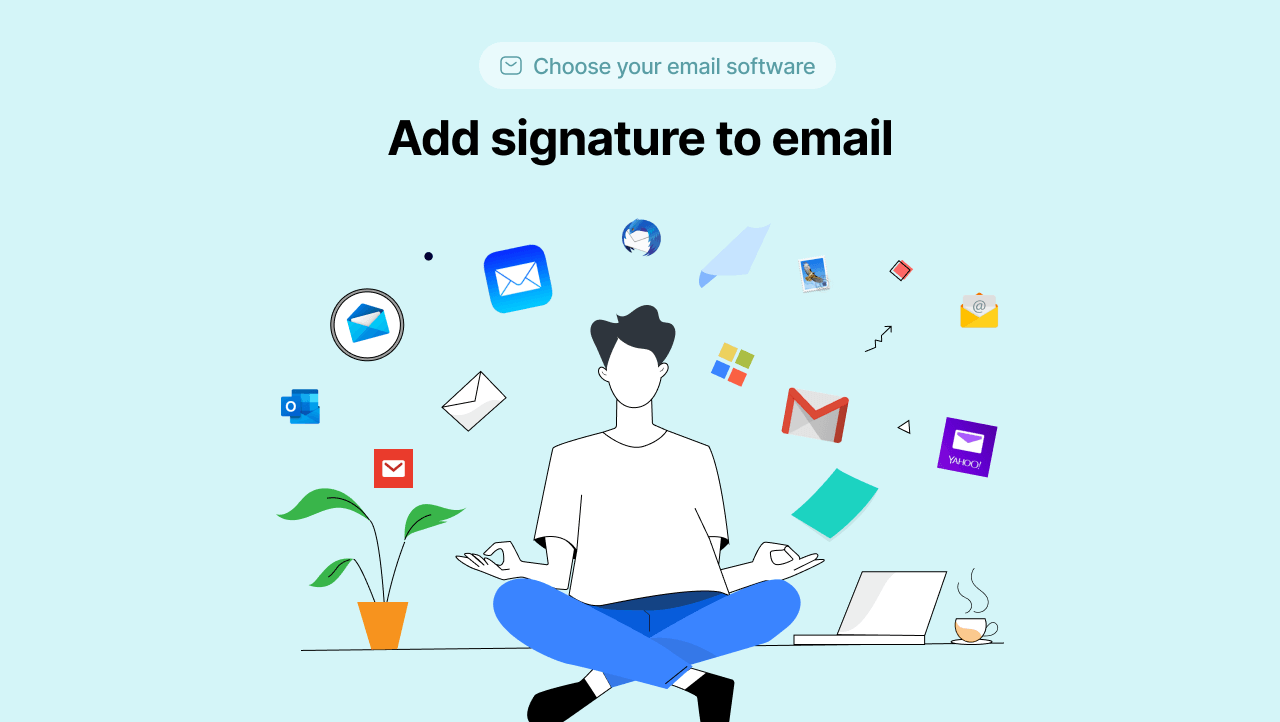 Add signature to email