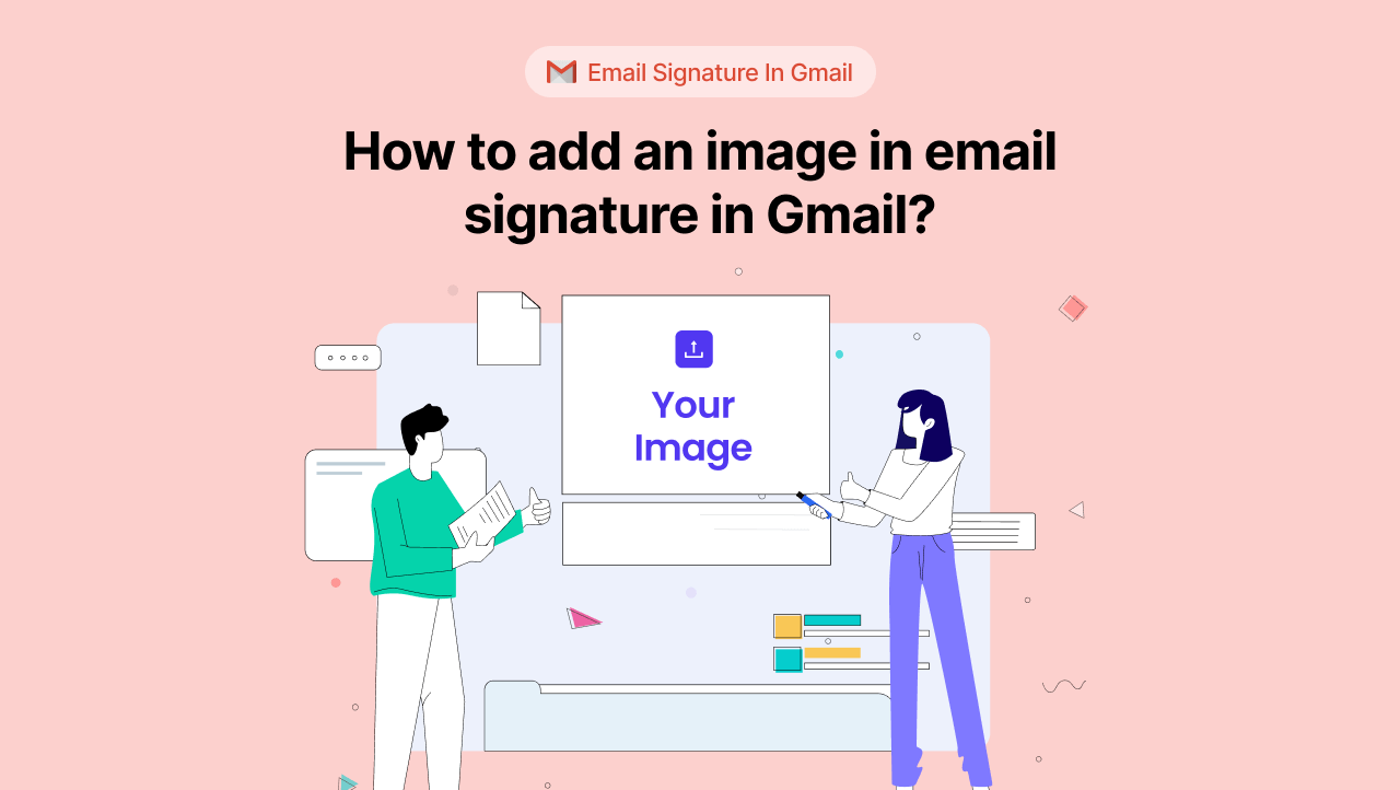How to add an image in email signature in Gmail